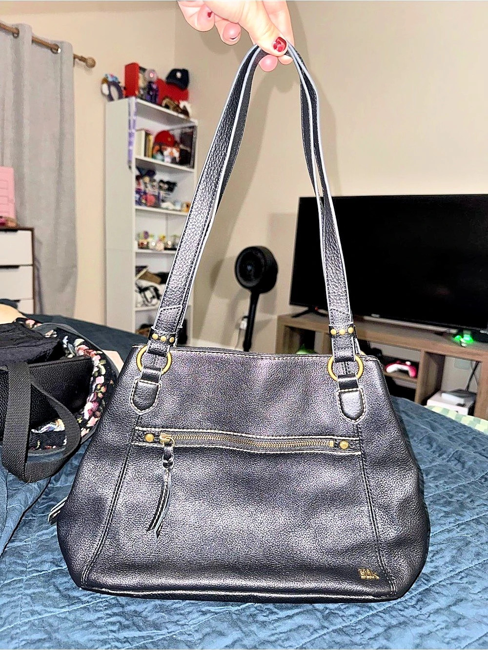 The Sak Black Shoulder Bag